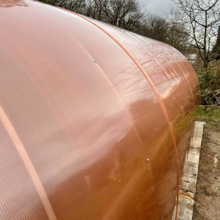 Szklarnia 3х10m Skarbnica z profilu 40x20mm i poliwęglanu Zbiory+ 6mm